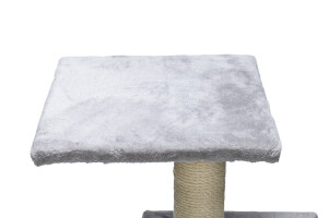 Beeztees Kedi Tırmalama, Gri, 38x38x91cm - 7