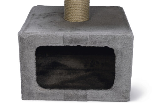 Beeztees Kedi Tırmalama, Gri, 38x38x91cm - 9