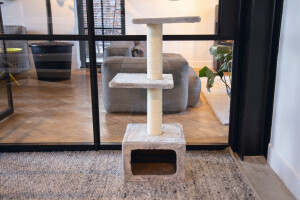 Beeztees Kedi Tırmalama, Gri, 38x38x91cm - 10