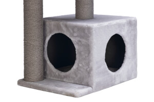 Beeztees Kedi Tırmalama, Gri, 45x34x70cm - 5