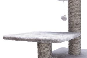 Beeztees Kedi Tırmalama, Gri, 45x34x70cm - 11