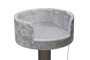 Beeztees Kedi Tırmalama, Gri, 50x50x92cm - 3