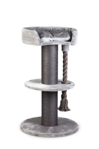 Beeztees Kedi Tırmalama, Gri, 70x70x120cm - Beeztees