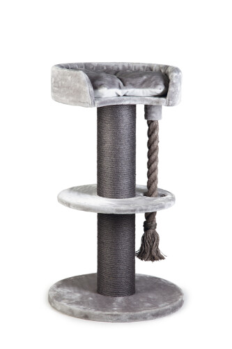 Beeztees Kedi Tırmalama, Gri, 70x70x120cm - 1