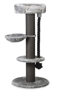 Beeztees Kedi Tırmalama, Gri, 80x80x170cm - Beeztees
