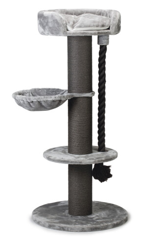 Beeztees Kedi Tırmalama, Gri, 80x80x170cm - 1