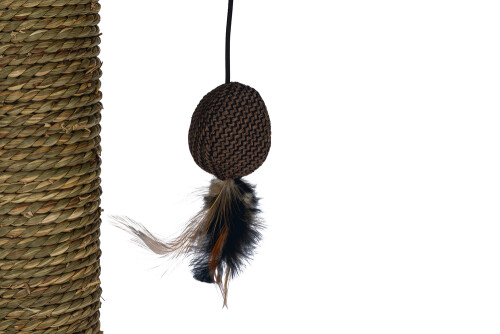 Beeztees Kedi Tırmalama, Kahverengi, 35x35x44cm - 6