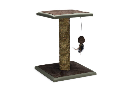 Beeztees Kedi Tırmalama, Kahverengi, 35x35x44cm - 1