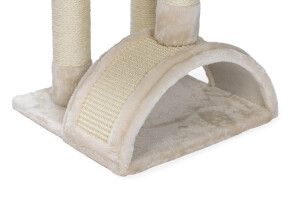 Beeztees Kedi Tırmalama, Krem, 35x35x82cm - 2