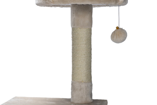 Beeztees Kedi Tırmalama, Krem, 35x35x82cm - 7