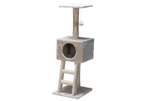 Beeztees Kedi Tırmalama, Krem, 40x35x82x110cm - Beeztees