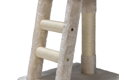 Beeztees Kedi Tırmalama, Krem, 40x35x82x110cm - 9