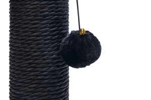 Beeztees Kedi Tırmalama, Siyah, 50x50x92cm - 10