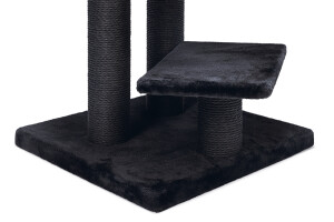 Beeztees Kedi Tırmalama, Siyah, 50x50x92cm - 11