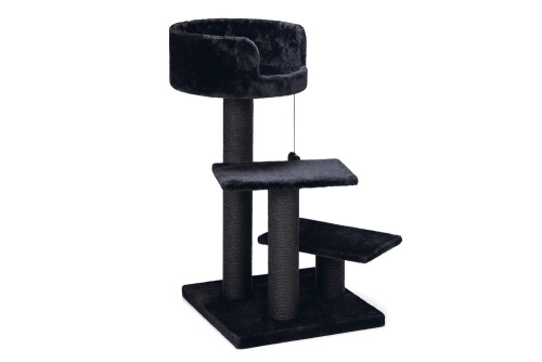 Beeztees Kedi Tırmalama, Siyah, 50x50x92cm - 6