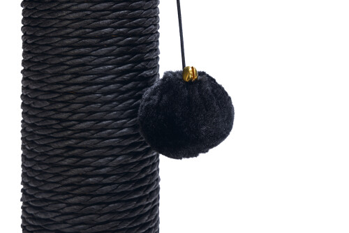 Beeztees Kedi Tırmalama, Siyah, 50x50x92cm - 10