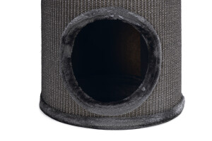 Beeztees Kedi Tırmalama ve Oyun Evi, Gri, 37x70cm - 3