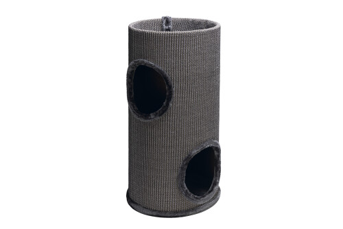 Beeztees Kedi Tırmalama ve Oyun Evi, Gri, 37x70cm - 1