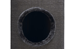 Beeztees Kedi Tırmalama ve Oyun Evi, Gri, 37x70cm - 7