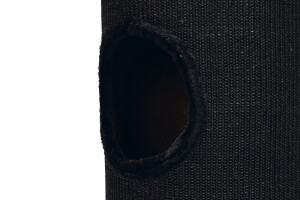 Beeztees Kedi Tırmalama ve Oyun Evi, Siyah, 37x70cm - 8