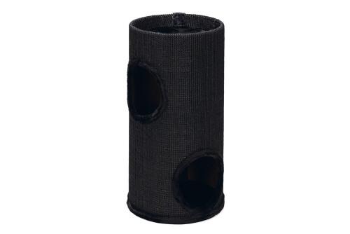 Beeztees Kedi Tırmalama ve Oyun Evi, Siyah, 37x70cm - 1