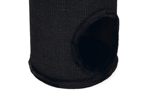 Beeztees Kedi Tırmalama ve Oyun Evi, Siyah, 37x70cm - 7