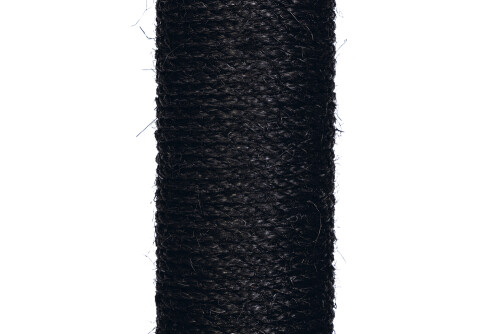 Beeztees Kedi Tırmalama ve Oyun Evi, Siyah/Gri, 50x50x120cm - 10