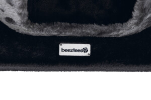 Beeztees Kedi Tırmalama ve Oyun Evi, Siyah/Gri, 50x50x120cm - 8