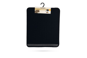 Beeztees Kedi Tuvaleti Paspası, İki Katmanlı, Siyah, 60x50cm - 5