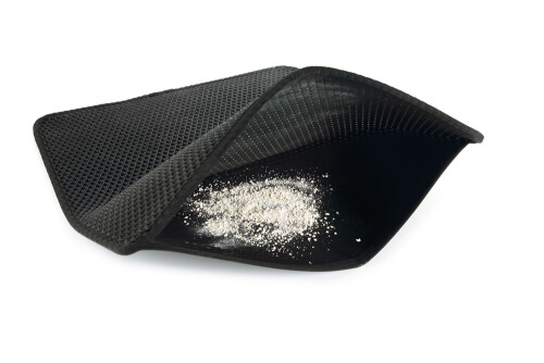 Beeztees Kedi Tuvaleti Paspası, İki Katmanlı, Siyah, 60x50cm - 3