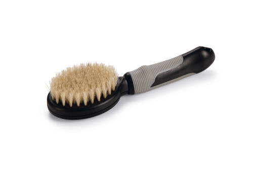 Beeztees Kısa ve Uzun Tüylü Kedi Fırçası, Siyah Gri, 21cm - 1