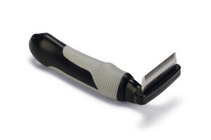 Beeztees Kısa ve Uzun Tüylü Köpek Alt Kürk Tarağı, Siyah Gri, S, 15cm, 15x6x6cm - 3