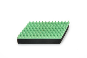 Beeztees Kısa ve Uzun Tüylü Köpek Masaj Fırçası, Kauçuk, Mint Yeşil, S, 13cm, 13x5x3cm - Beeztees