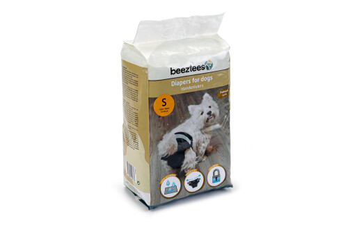 Beeztees Köpek Alt Bezi, Mükemmel Uyum, Kullan-At, Siyah, 20 Adet, S - 9