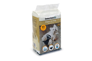 Beeztees Köpek Alt Bezi, Mükemmel Uyum, Kullan-At, Siyah, 22 Adet, XS - 13