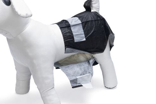 Beeztees Köpek Alt Bezi, Mükemmel Uyum, Kullan-At, Siyah, 22 Adet, XS - 6