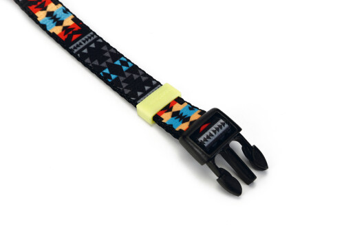 Beeztees Köpek Boyun Tasması, Renkli Desenli, 48-70cm, 25mm - 2