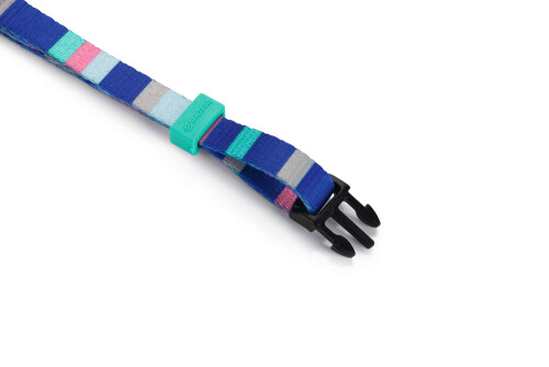 Beeztees Köpek Boyun Tasması, Renkli Kaıln Çizgiler, 20-30cm, 10mm - 2