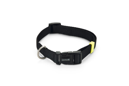 Beeztees Köpek Boyun Tasması, Siyah, 35-50cm, 20mm - 1