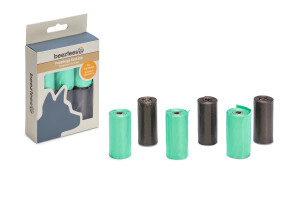 Beeztees Köpek Dışkı Toplama Poşeti, Bioçözünür, 795005-795007 ile kullanılabilir, 6x10Adet - 1