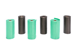 Beeztees Köpek Dışkı Toplama Poşeti, Bioçözünür, 795005-795007 ile kullanılabilir, 6x10Adet - 2