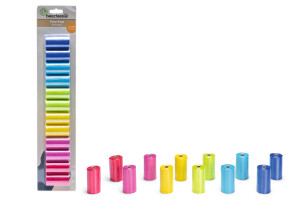 Beeztees Köpek Dışkı Toplama Poşeti, Çeşitli Renklerde, 12x20Adet - Beeztees