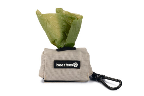 Beeztees Köpek Dışkı Toplama Poşeti Taşıma Çantası, Gri, 7,5x3,5x4cm - 1