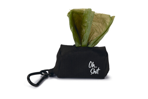 Beeztees Köpek Dışkı Toplama Poşeti Taşıma Çantası, Siyah, 7,5x3,5x4cm - 6