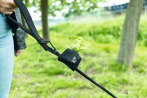 Beeztees Köpek Dışkı Toplama Poşeti Taşıma Çantası, Siyah, 7,5x3,5x4cm - 4