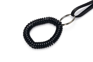 Beeztees Köpek Eğitim Düdüğü ve Klikırı, Karabina ve Bağlama Kordonlu, Mavi, 7x3x2cm - 5