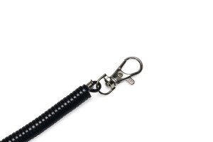 Beeztees Köpek Eğitim Klikırı, Karabina ve Bağlama Kordonlu, Turuncu, 6x4x1,7cm - 4