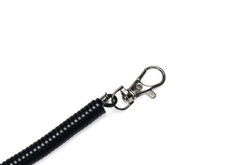 Beeztees Köpek Eğitim Klikırı, Karabina ve Bağlama Kordonlu, Turuncu, 6x4x1,7cm - 4