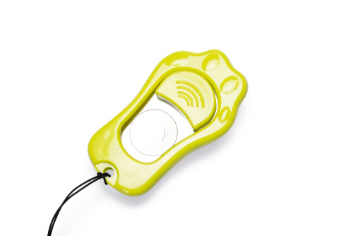 Beeztees Köpek Eğitim Klikırı, Karabina ve Bağlama Kordonlu, Yeşil, 6,5x4x2cm - 6