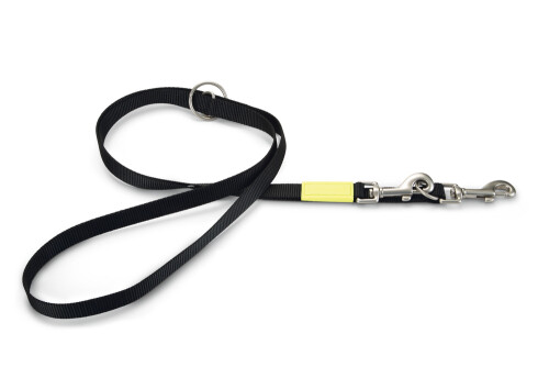 Beeztees Köpek Gezdirme Kayışı, Siyah, 200cm, 20mm - 1